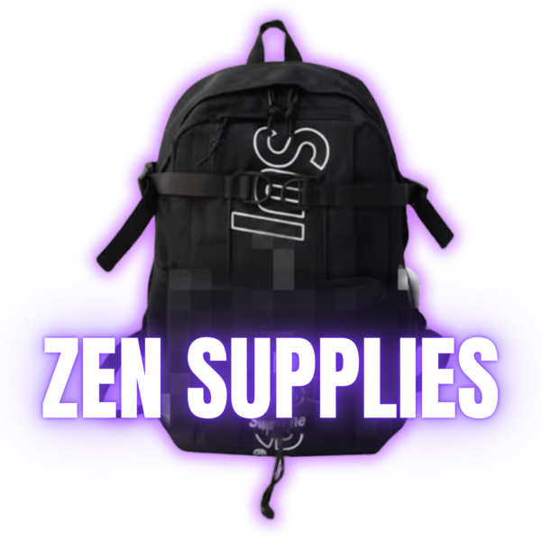 SUP Backpack Black Inspired by "SUP Backpack"